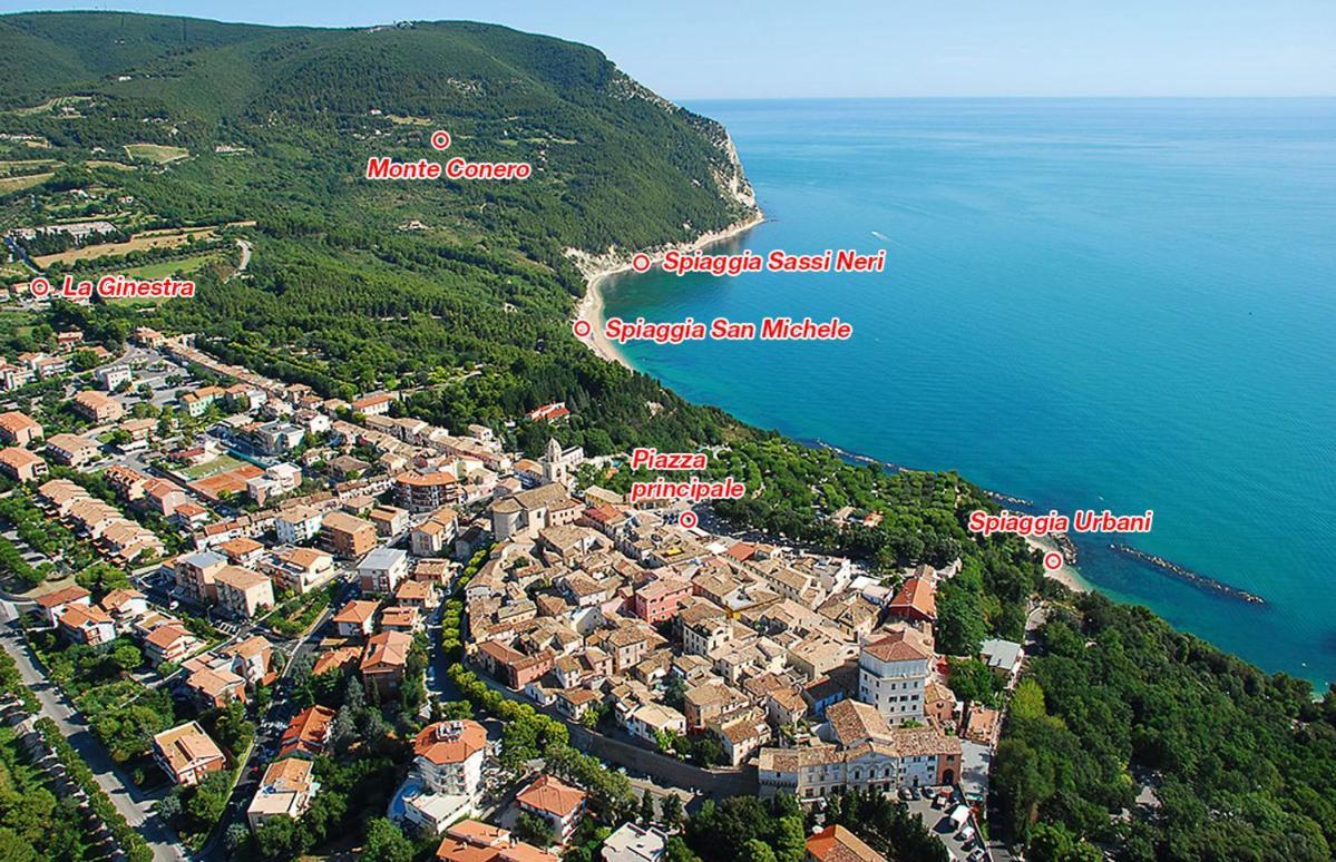 La Ginestra Bed and Breakfast Sirolo Buitenkant foto